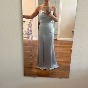 Amsale dress in ice